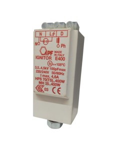 Encendedor apf e400 hps 70(ts) 400w mh 35 400w